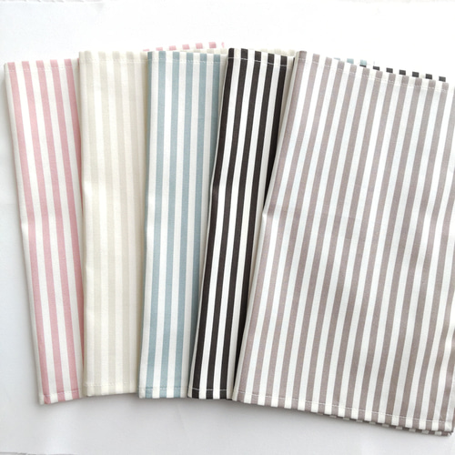 ストライプ柄のランチョンマット 給食ナフキン 25×35 30×40 ランチョン