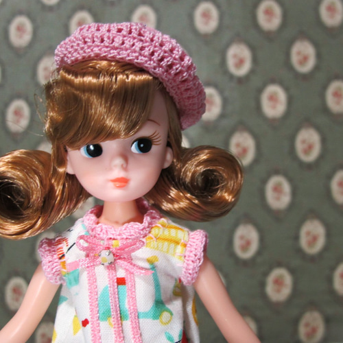 レトロリカちゃん（復刻版初代リカちゃん)用 お洋服 アウト