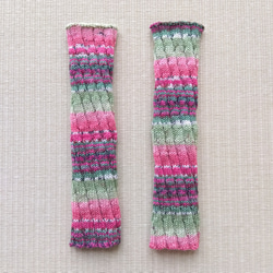 ２wayレッグウォーマー☆パプリカ色＊洗濯機OK 6枚目の画像