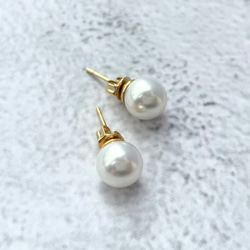 ピアス　パール　揺れる　2Way　普段使い　デイリー　オフィス　カジュアル　結婚式　上品　大ぶり　A1239 6枚目の画像