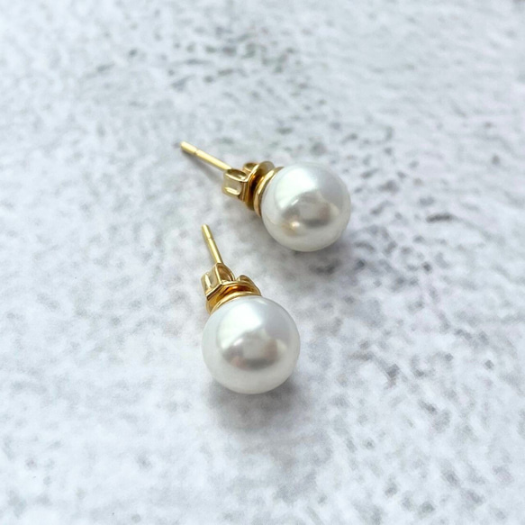 ピアス　パール　揺れる　2Way　普段使い　デイリー　オフィス　カジュアル　結婚式　上品　大ぶり　A1239 6枚目の画像