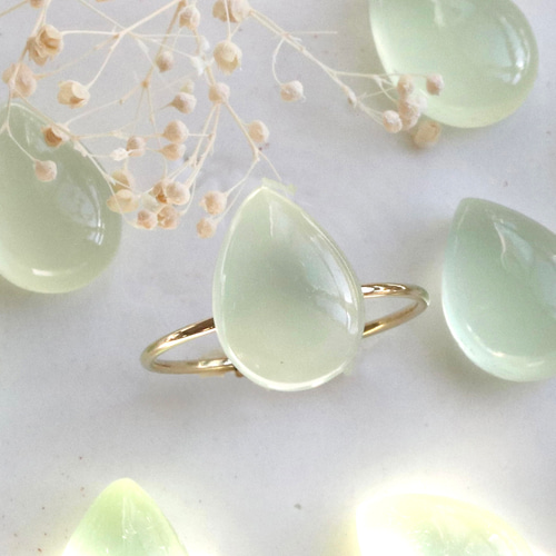 428［一点物］ピアス マンダリンガーネット 1.7ct PS – AYAKO