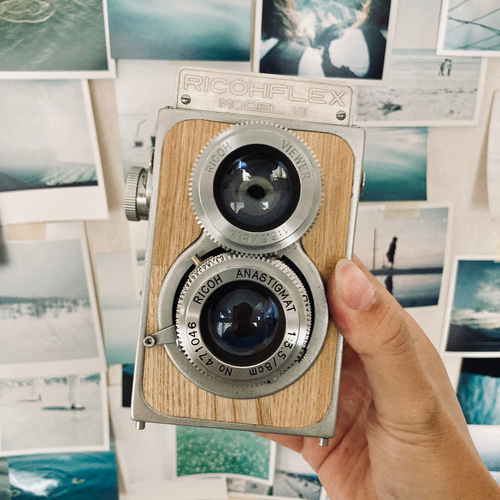 修理&カスタマイズ済】Ricohflex VII / 80mm F3.5 その他アート