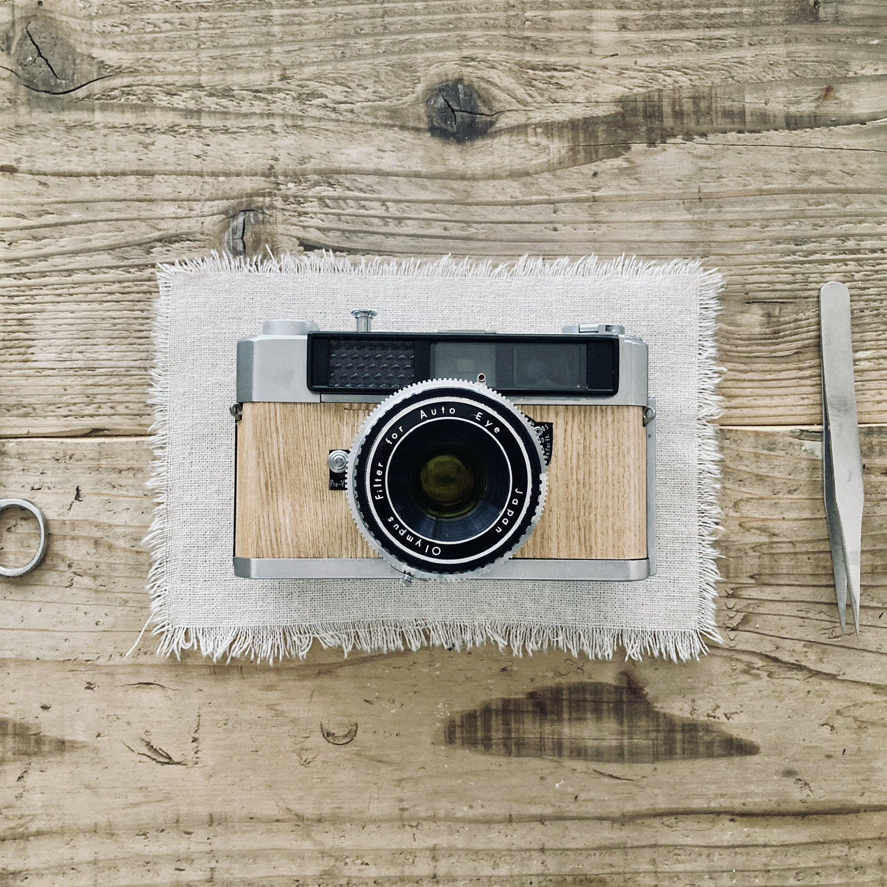 【修理&カスタマイズ&試写済】OLYMPUS AUTO EYE / 45mm F2.8