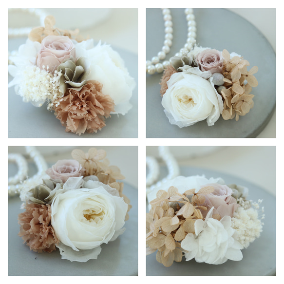 プリザーブドフラワーのコサージュ 入学式 卒業式 結婚式に 5枚目の画像