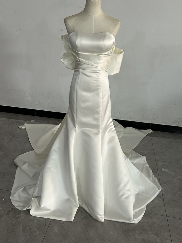 美品！⭐美しいバックスタイル⭐マーメイドドレス ウエディングドレス