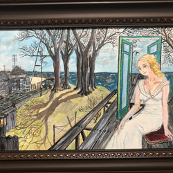 シャガールタッチI and the Village(1911)マルクシャガール 絵画