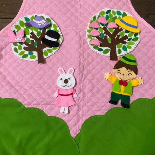 エプロンシアターすてきなぼうしやさん おもちゃ・人形 ショコラ 通販