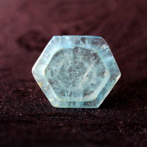 トラピッチェ アクアマリン 26.85ct ナイジェリア産｜磨き・原石・鉱物