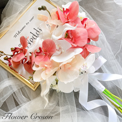 アーティフィシャルフラワーブーケ クラッチブーケ 結婚式