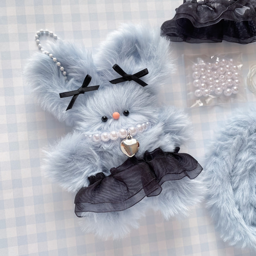 モールドールDIY手作りキット♡ミストブルー×ブラック / 韓国・モール