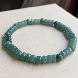 翡翠 天然石 翡翠ブレスレット 本翡翠 ブレスレット 藍水翡翠 翡翠A貨