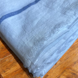 手紡ぎ手織り/93cm×170cm/ガムチャタオル/カディ/インド 12枚目の画像