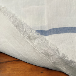 手紡ぎ手織り/93cm×170cm/ガムチャタオル/カディ/インド 7枚目の画像