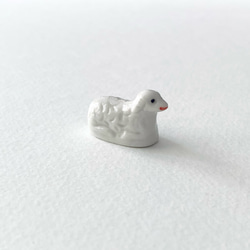 フランス製 フェーヴ アンティーク 商人 水色 陶器 その他インテリア