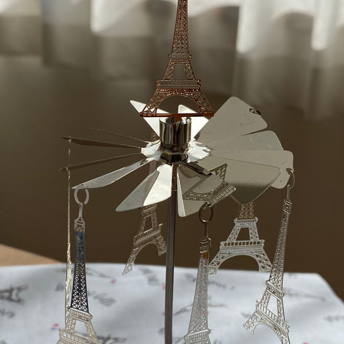 エッフェル塔　キャンドルホルダー フランスより買ってまいりました！ショップのディスプレイにも