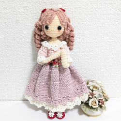 ✿リボン大好き女の子 着せ替えあみぐるみ あみぐるみ Karin✿ 通販
