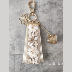 削除あり　新品　ジューシークチュール　リボン　キー　チャーム付き　バッグ　ピンク 削除あり 新品 ジューシークチュール リボン キー チャーム付き バッグ