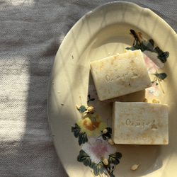 ジャスミン石鹸　Jasmine Soap  Savon de Jasmine ハンドメイド石鹸　【１個】 3枚目の画像
