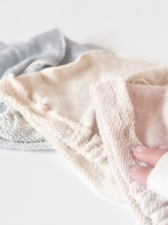 【訳あり特価】さわやか　くるりんキャップ　ケア帽子　1枚仕立て　柔らか　心地よい　医療用帽子　室内帽子　プレゼント 5枚目の画像