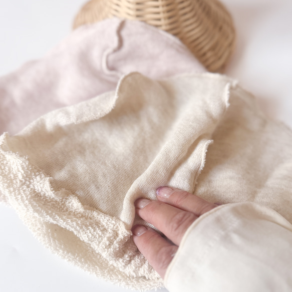 【訳あり特価】さわやか　くるりんキャップ　ケア帽子　1枚仕立て　柔らか　心地よい　医療用帽子　室内帽子　プレゼント 7枚目の画像