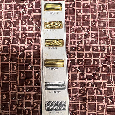 金色装飾金具4pcs（No.3358-1）