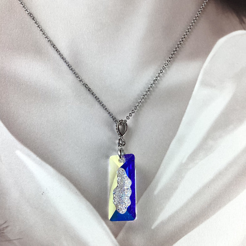 デザイナーズ スワロフスキー#6925、26mmグローイングクリスタル