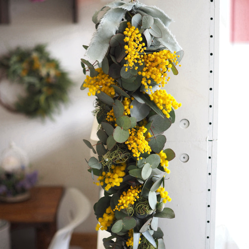 ミモザリース パールアカシア ユーカリ 【公式通販】