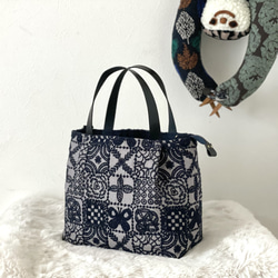 ✩専用✩ミナペルホネン　2wayトートバッグ　スマイルフラワー　 タンバリン tambourine TOTE BAG - minä perhonen