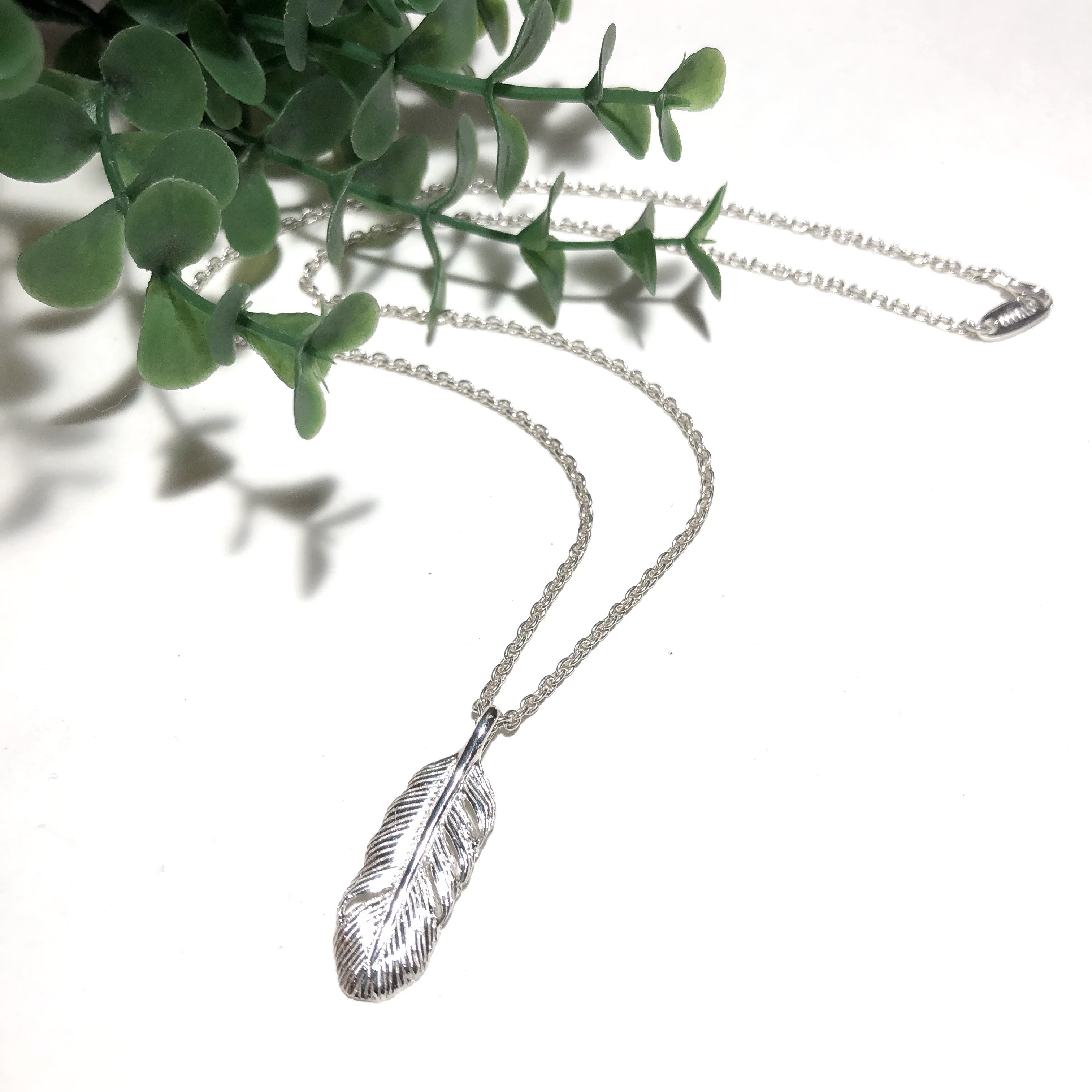 再入荷！純銀製＊あずき2mmチェーン 51cm