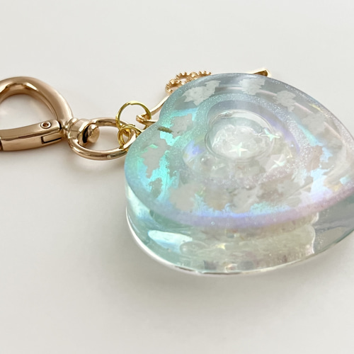 レジン ゆめかわ ピンクブルー ✩*⋆ハートスカイシェイカー 