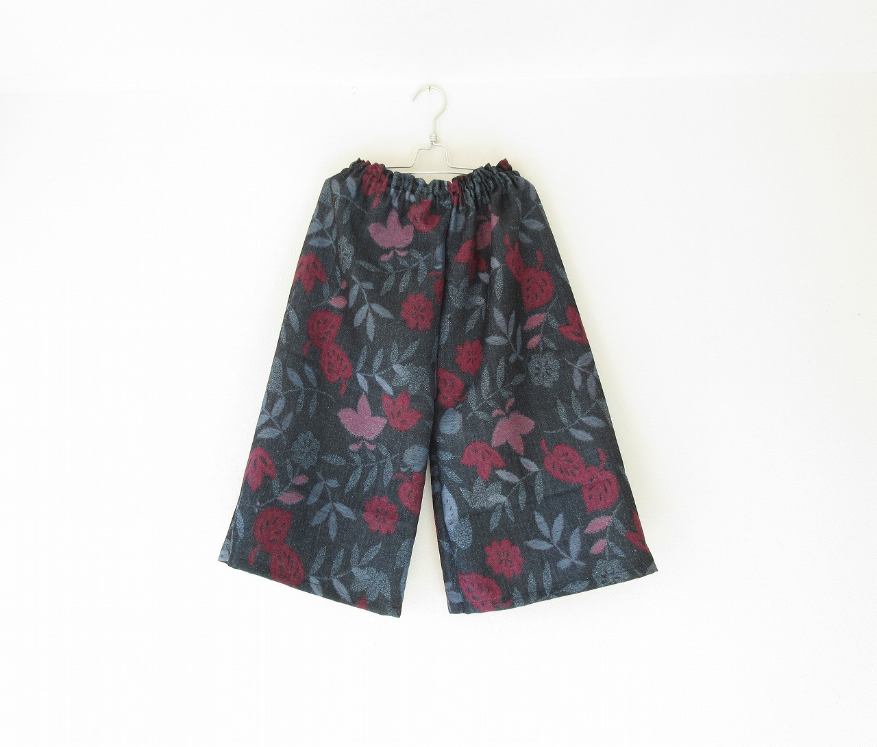 ☆ウール着物ガウチョパンツ☆/31kg058