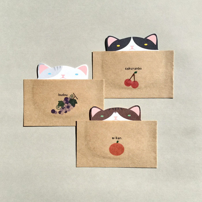 フォロワー様限定788円 世界に1つだけのハンドメイドメッセージカード　猫 フォロワー様限定488円♡世界に1つだけのバースデーハンドメイド