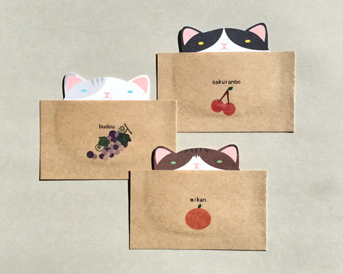 素敵な手紙封筒入れ♡昭和レトロな顔の猫？寅？　レア 68b8117d9ebf242f6a4486b4744c28