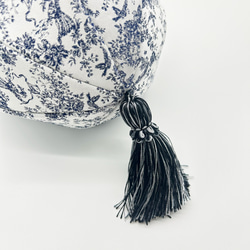 Lamp bag(toile de jouy) ランプ型巾着バッグ 6枚目の画像