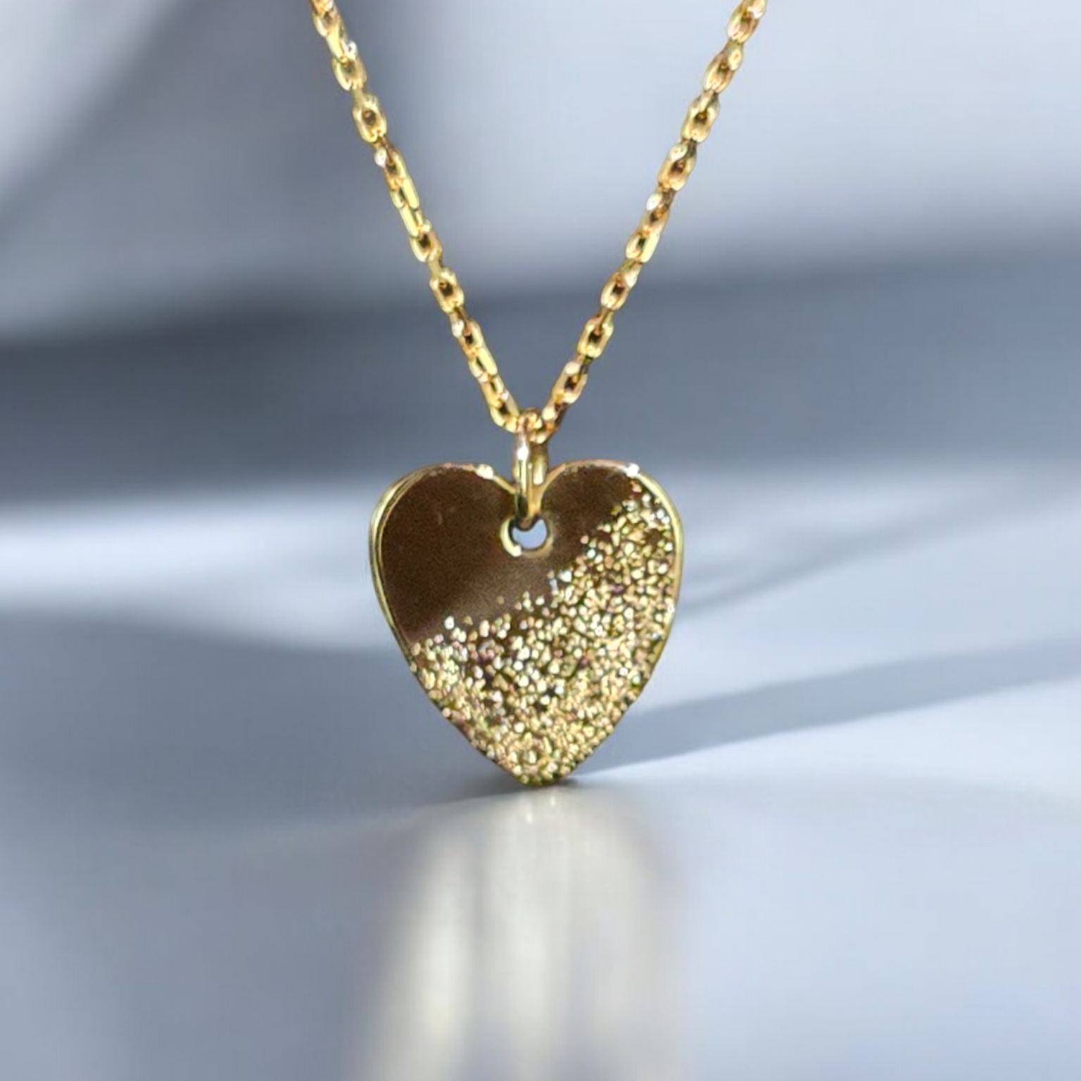 K18　ハート(大)　ペンダント