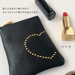 新色「一度使ったら手放せない♡」太めのリップが4本入る！縦長ポーチ(S) コスメポーチ リップポーチ 赤ポーチ 12枚目の画像