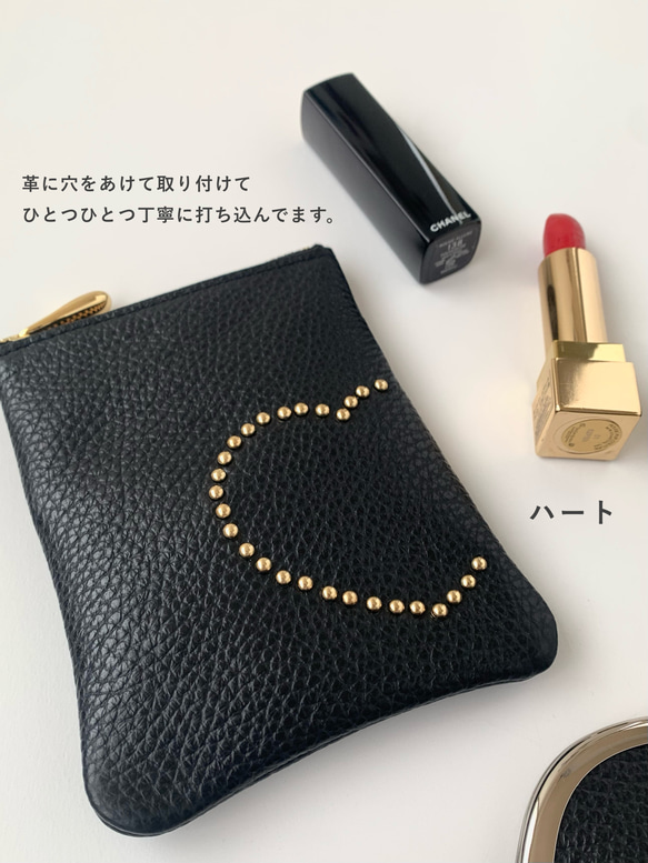 新色「一度使ったら手放せない♡」太めのリップが4本入る！縦長ポーチ(S) コスメポーチ リップポーチ 赤ポーチ 12枚目の画像