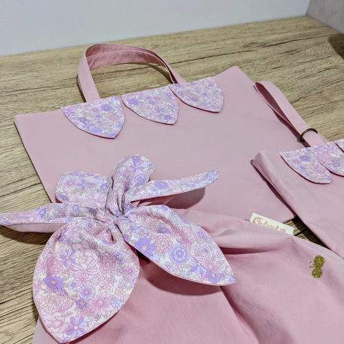 選べるカラー 入園入学セット レッスンバッグセット女の子