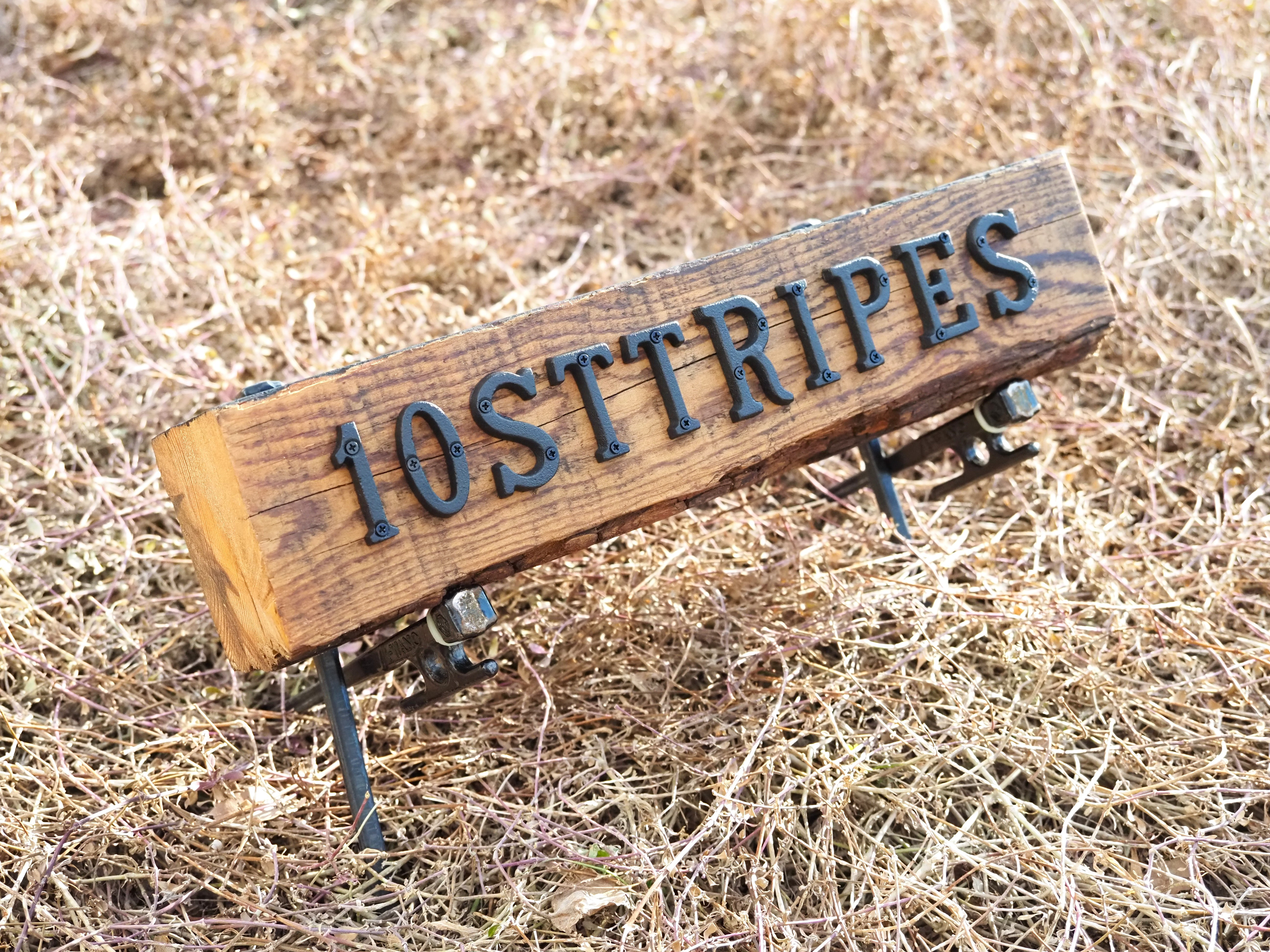 角材の古材黒板【ペグ】