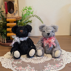 つぶらな瞳が可愛らしいミニテディベア ぬいぐるみ ikubear 通販