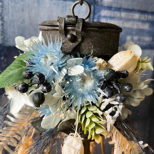 ドライフラワーのペンダントライト 照明 LED 間接照明 コードレス