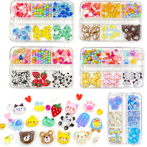 小さな動物 アニマル シルバニア ネイル パーツ デコ 小さな動物