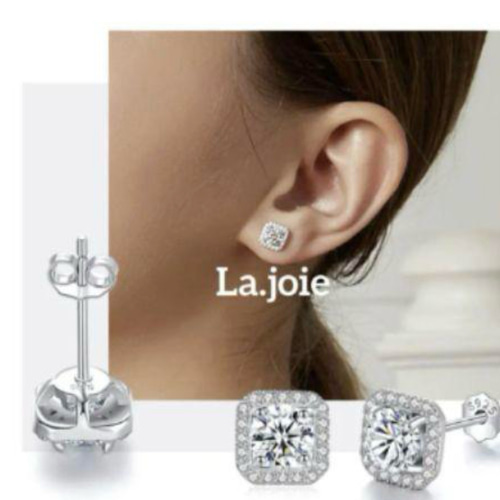 最高品質 0.5ct モアサナイト 人工ダイヤモンド ピアス ピアス