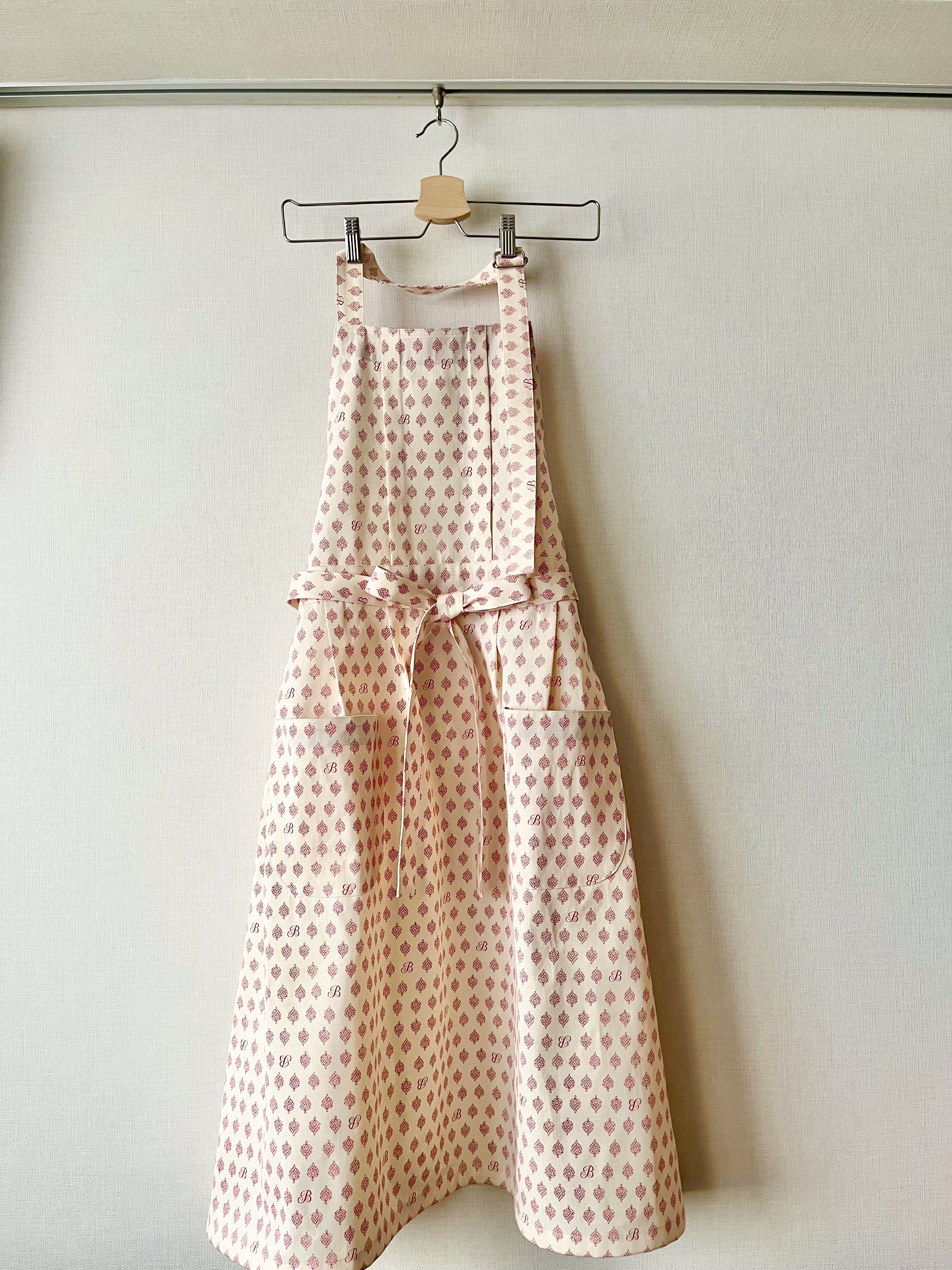 プロヴァンスなロングワークエプロン