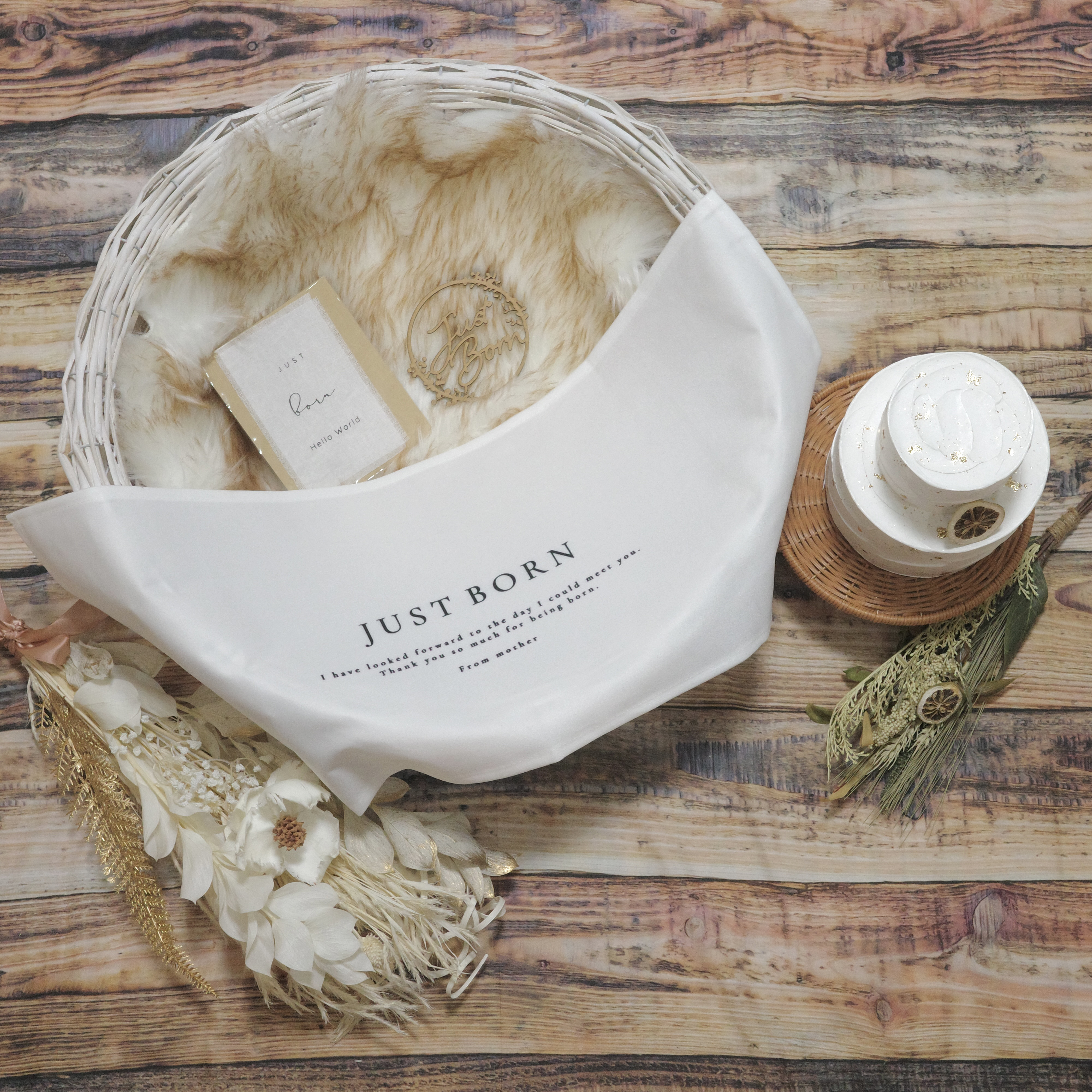 【レンタル】ニューボーンフォトセット