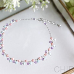 オパール○ ブレスレット/ 14kgf ブレスレット Lu＊Na + CHIROL 通販