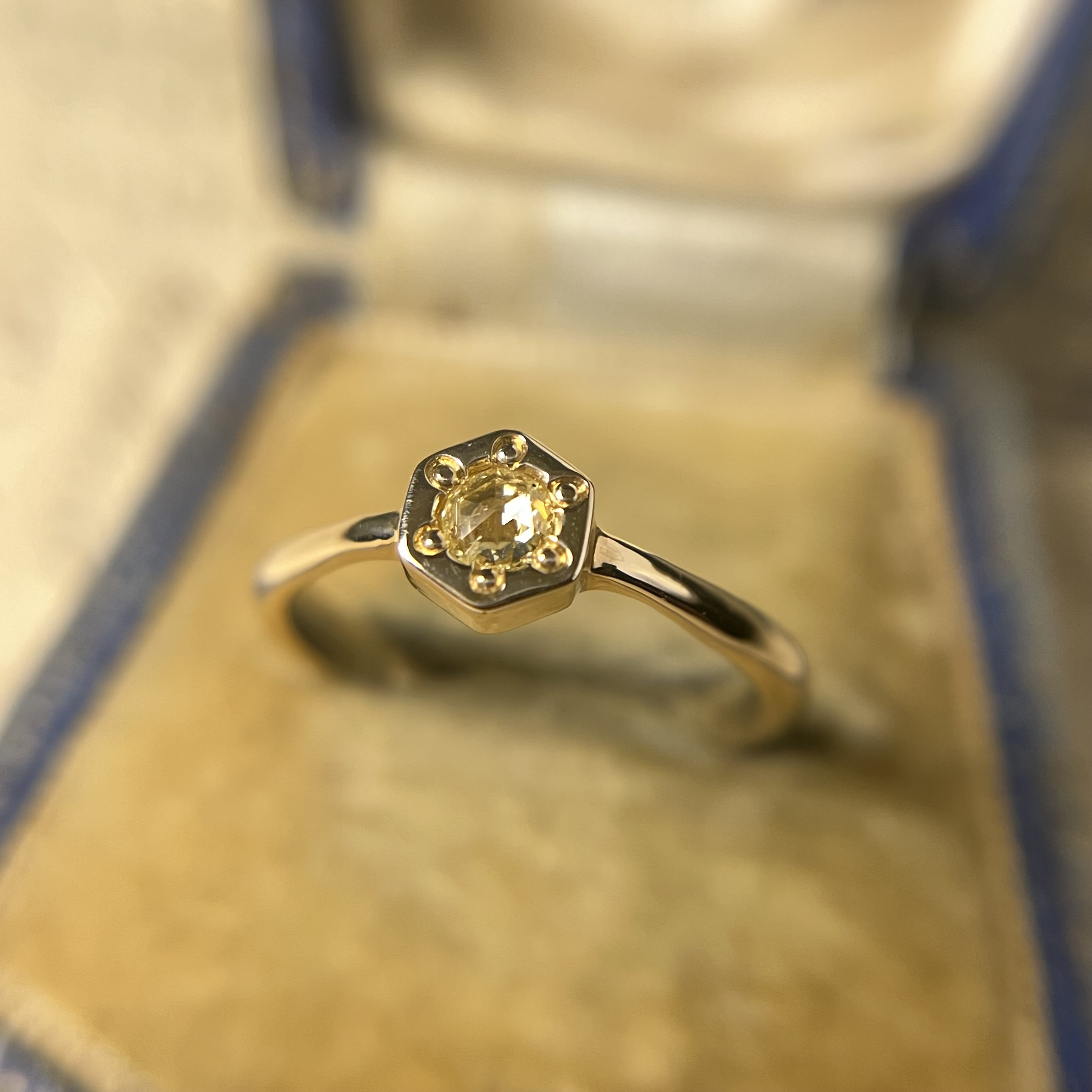 ヘキサゴンダイヤモンドリング　RG21-134