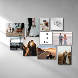 ウェルカムボードセット10枚〜【特急可】フォトパネルセット 選択可 結婚式 ウォールデコ ウェルカムスペース 4枚目の画像