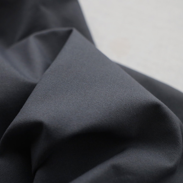 ⁂ラスト１　花ボタン　スタンドカラー　シャツ　ジャケット　カンフー　前開き　グレーH45C 10枚目の画像